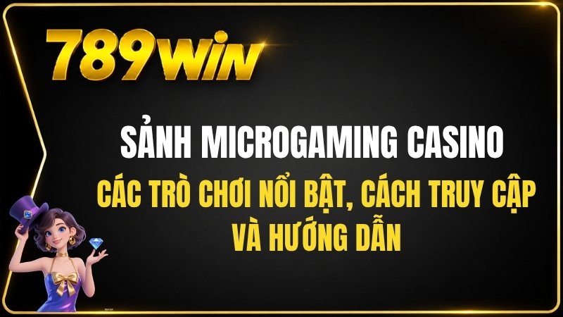 Sảnh Microgaming Casino 789WIN – Khám Phá Kho Trò Chơi